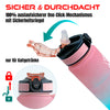 SPORT TRINKFLASCHE Joe Maxx ATHLETICA 1000 ml rosa-türkis