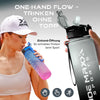 SPORT TRINKFLASCHE Joe Maxx ATHLETICA1000 ml schwarz-grau