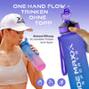 SPORT WATER BOTTLE Joe Maxx ATHLETICA 1000 ml purple-turqoise