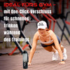 SPORT TRINKFLASCHE Joe Maxx ATHLETICA1000 ml schwarz-grau