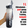 SPORT TRINKFLASCHE Joe Maxx ATHLETICA1000 ml schwarz-grau