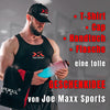 SPORT TRINKFLASCHE Joe Maxx ATHLETICA 1000 ml rosa-türkis