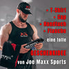 SPORT TRINKFLASCHE Joe Maxx ATHLETICA 1000 ml schwarz
