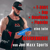 SPORT TRINKFLASCHE Joe Maxx ATHLETICA 1000 ml blau