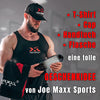 SPORT TRINKFLASCHE Joe Maxx ATHLETICA1000 ml schwarz-grau