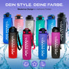 SPORT WATER BOTTLE Joe Maxx ATHLETICA 1000 ml purple-turqoise