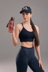 SPORT TRINKFLASCHE Joe Maxx ATHLETICA 560 ml rot/bronze