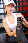 SPORT TRINKFLASCHE Joe Maxx ATHLETICA schwarz