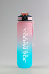 SPORT TRINKFLASCHE Joe Maxx ATHLETICA 1000 ml rosa-türkis