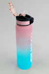 SPORT WATER BOTTLE Joe Maxx ATHLETICA 1000 ml pink-turquoise