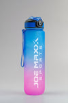 SPORT TRINKFLASCHE Joe Maxx ATHLETICA 1000 ml blau-pink