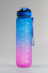 SPORT TRINKFLASCHE Joe Maxx ATHLETICA 1000 ml blau-pink