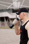 SPORT TRINKFLASCHE Joe Maxx ATHLETICA1000 ml schwarz-grau