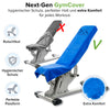 FITNESS TOWEL FOR SPORTS AND THE GYM blue