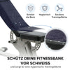 FITNESS-HANDTUCH FÜR SPORT UND GYM schwarz