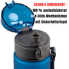 SPORT TRINKFLASCHE Joe Maxx ATHLETICA 560 ml blau