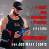 SPORT TRINKFLASCHE Joe Maxx ATHLETICA 560 ml blau
