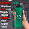 SPORT TRINKFLASCHE Joe Maxx ATHLETICA 560 ml grün