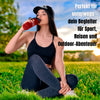 SPORT TRINKFLASCHE Joe Maxx ATHLETICA 560 ml rot/bronze