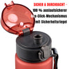 SPORT TRINKFLASCHE Joe Maxx ATHLETICA 560 ml rot/bronze