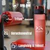 SPORT TRINKFLASCHE Joe Maxx ATHLETICA 560 ml rot/bronze