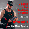 SPORT TRINKFLASCHE Joe Maxx ATHLETICA 560 ml schwarz