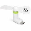 Mini USB-C Fan for Smartphones white