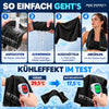Kühlhandtuch mit Karabiner, schwarz