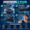 Kühlhandtuch mit Karabiner, schwarz