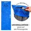 FITNESS TOWEL FOR SPORTS AND THE GYM blue