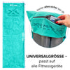 FITNESS TOWEL FOR SPORTS AND THE GYM green