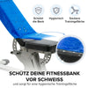 FITNESS TOWEL FOR SPORTS AND THE GYM blue