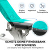 FITNESS TOWEL FOR SPORTS AND THE GYM green